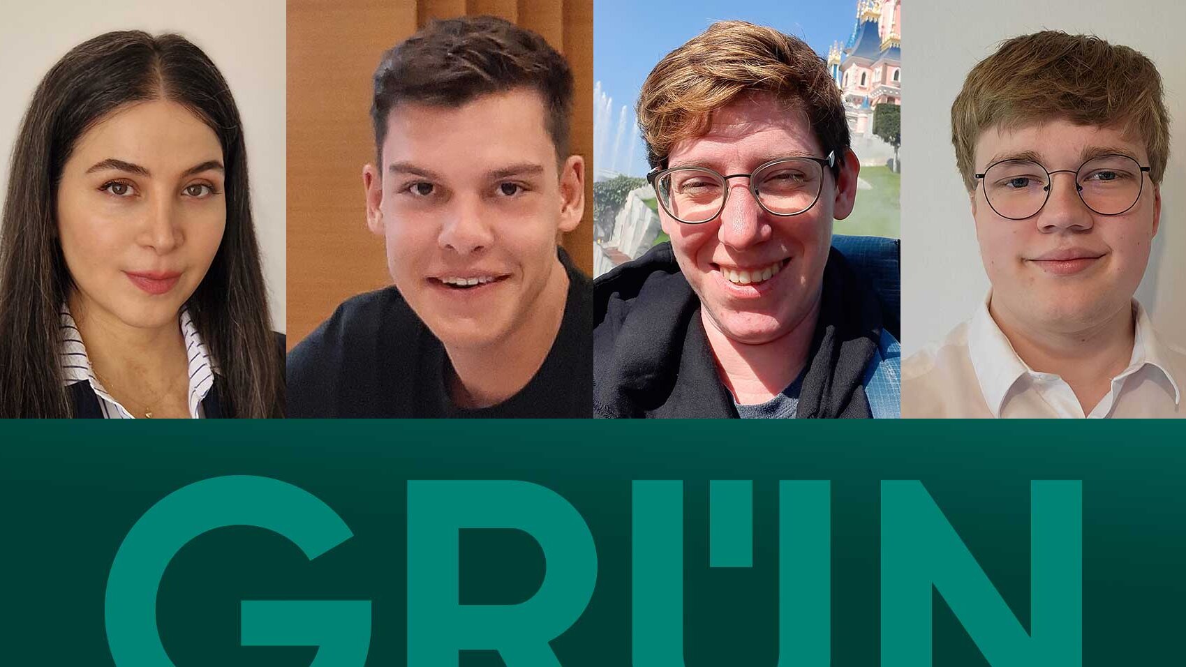 Auszubildende der GRÜN raw im September 2023