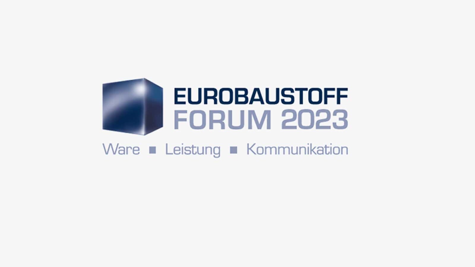 GRÜN raw auf dem EUROBAUSTOFF FORUM 2023 in Köln
